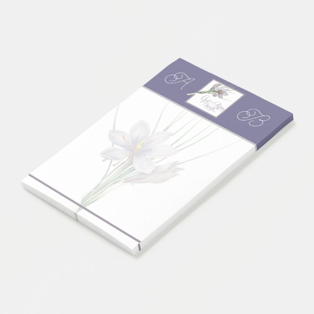 Bloco De Notas Deus é nosso Refúgio e força monograma (Inclinado)