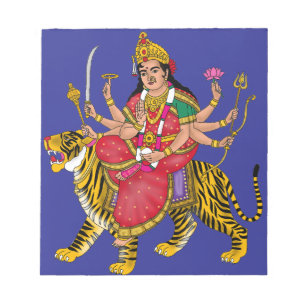Bloco De Notas Deusa Durga