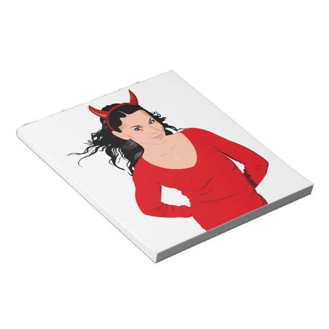BLOCO DE NOTAS DEVIL GIRL (Inclinado)