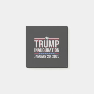Bloco De Notas Dia da Inauguração de Trump Janeiro de 2025 Presid