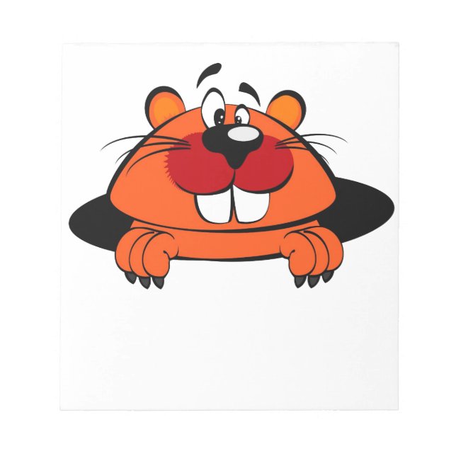 Bloco De Notas Dia da Marmota (Frente)