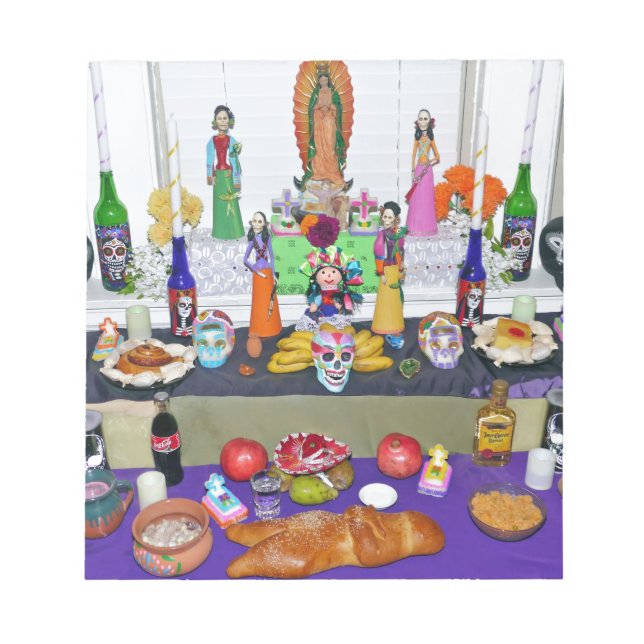 Bloco De Notas Dia de los Muertos (Frente)