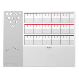 Bloco De Notas Diagramas e notas da folha de pontuação da boliche