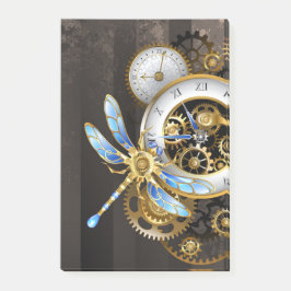 Bloco De Notas Dials Steampunk com Dragonfly