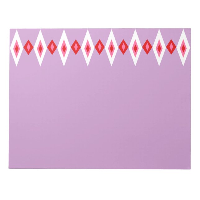 Bloco De Notas Diamantes de Caça (Frente)