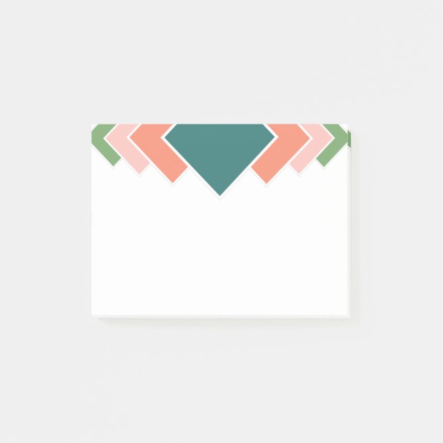 Bloco De Notas Diamantes repetitivos (Frente)