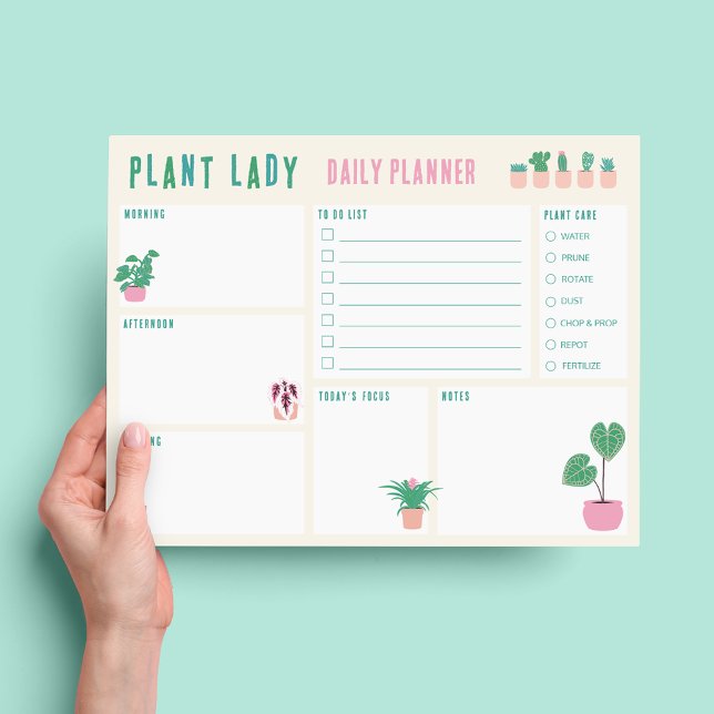 Bloco de Notas Diário da Dama das Plantas (Criador carregado)