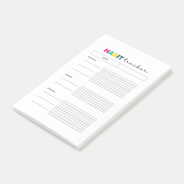 Bloco De Notas Diário do Planejador de Habitação (Inclinado)