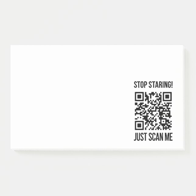 Bloco De Notas Digitalize-me o código QR: Crie o seu futuro (Frente)
