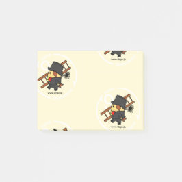 Bloco De Notas Digo como limpadores de chaminés