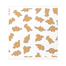 Bloco De Notas Dino Nuggets Pattern