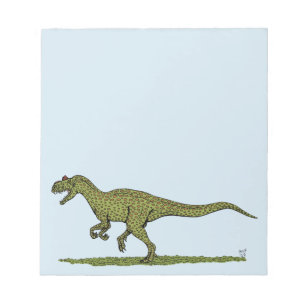 Bloco De Notas Dinossauro Jurássico Allosauro