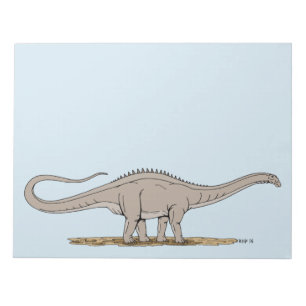 Bloco De Notas Dinossauro Jurássico Apatossauro