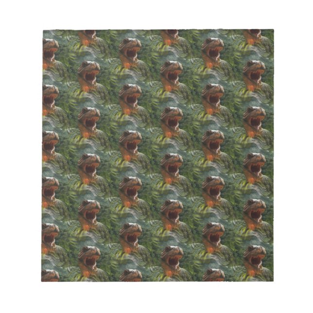 Bloco De Notas dinossauros jurássicos (Frente)