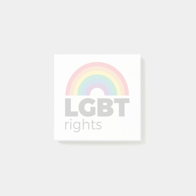 Bloco De Notas Direitos LGBT (Frente)