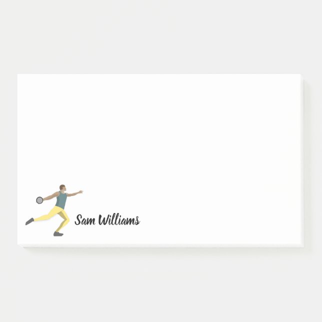 Bloco De Notas Discus Thwing (Frente)