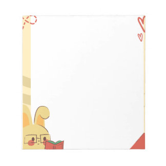 Bloco De Notas Diversão Ilustrada de Diário para Escola ou Trabal