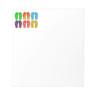 Bloco De Notas Divertimento do flip-flop