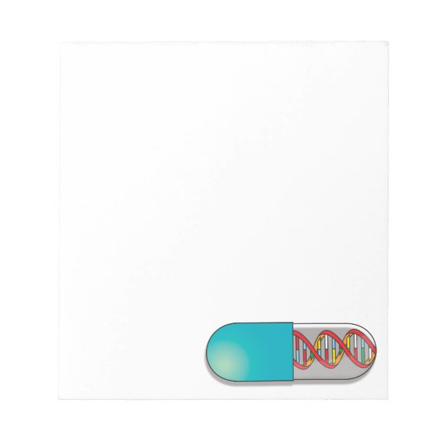 Bloco De Notas DNA Capsule Science (Frente)