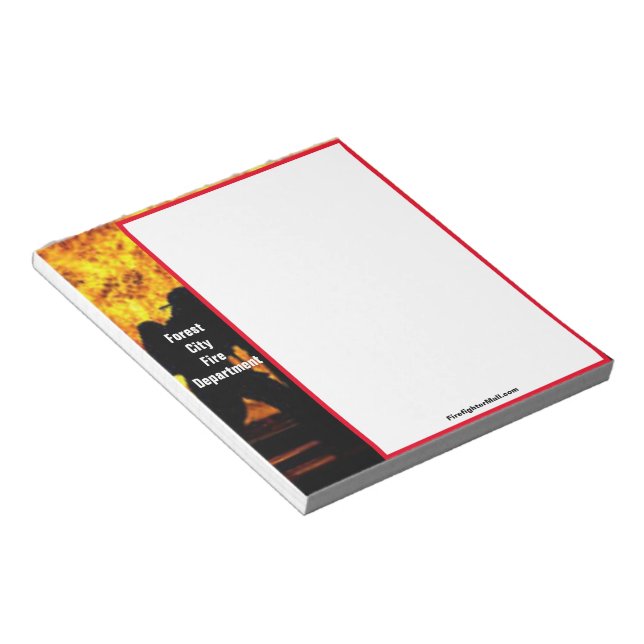 Bloco de notas do Forest City Fire (Inclinado)