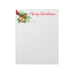 Bloco de notas do Natal