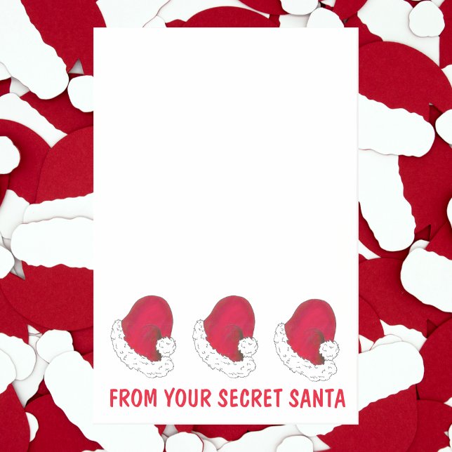 Bloco De Notas Do Natal Secreto do Pai Natal (From Your Secret Santa)