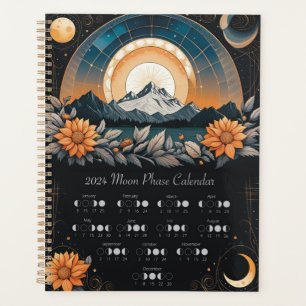 Bloco de Notas do Planejador do Calendário da Fase