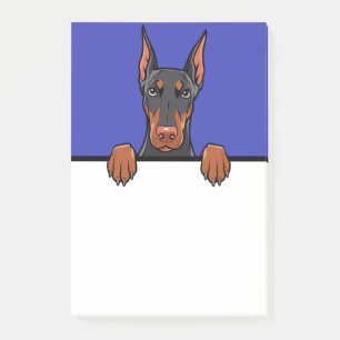 Bloco De Notas Doberman Pinscher Cute Funny Dog Lover Dons