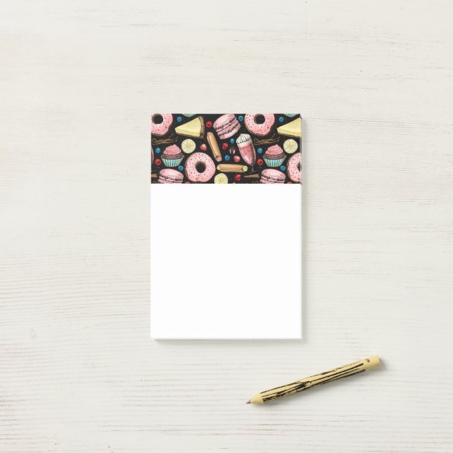 Bloco De Notas Doces (Na mesa)