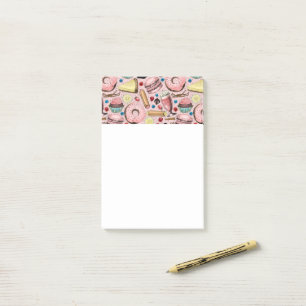 Bloco De Notas Doces a rosa