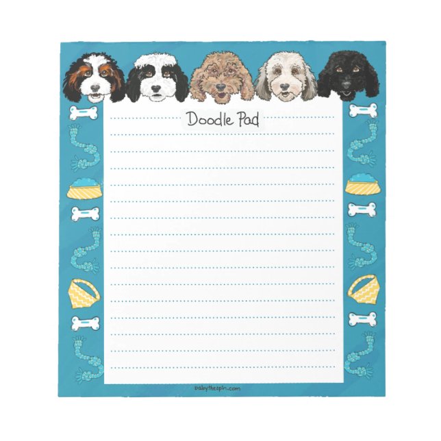 Bloco de Notas “Doodle”  (Frente)
