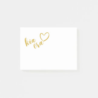 BLOCO DE NOTAS DOURADA NOVA ZEALAND KIWI A GANHAR KIA OU FORMA CA