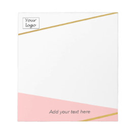 Bloco De Notas Dourado De Linha Chave E Rosa Perso