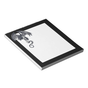 Bloco de notas Dragão e Espada