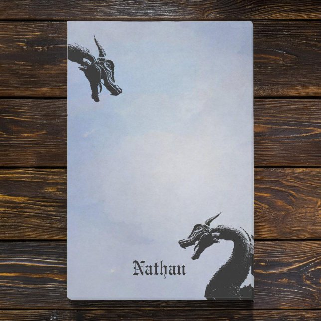 Bloco De Notas Dragão Mítico Personalizado (Criador carregado)