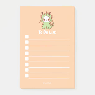 Bloco De Notas Dragon Mochi Personalizável para fazer lista