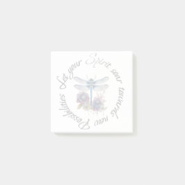 Bloco De Notas Dragonfly - espírito de novas possibilidades