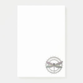 Bloco De Notas Dragonfly Mandala