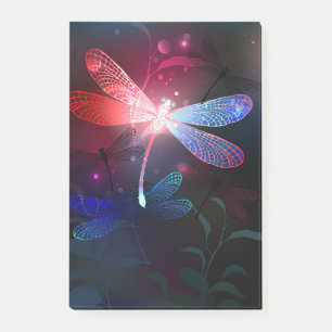 Bloco De Notas Dragonfly vermelha