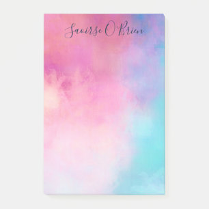 Bloco De Notas Dreamy Pastel Abstrato
