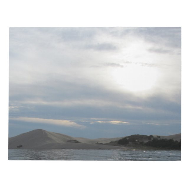 Bloco De Notas Dunas de Areia de Silver Lake (Frente)