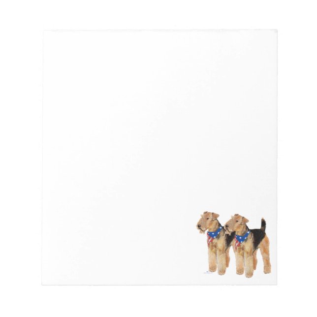 Bloco De Notas Duo de Bandeiras Patrióticas (Frente)