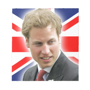 Bloco De Notas Duque HRH de Cambridge - Incrível!