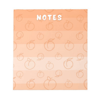 Bloco De Notas Duraznos con Crema