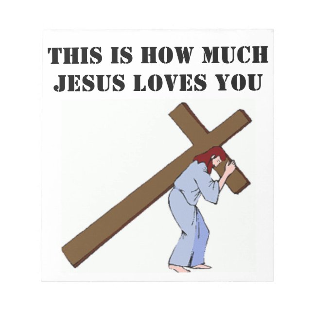 BLOCO DE NOTAS É ASSIM QUE DEUS TE AMA (Frente)