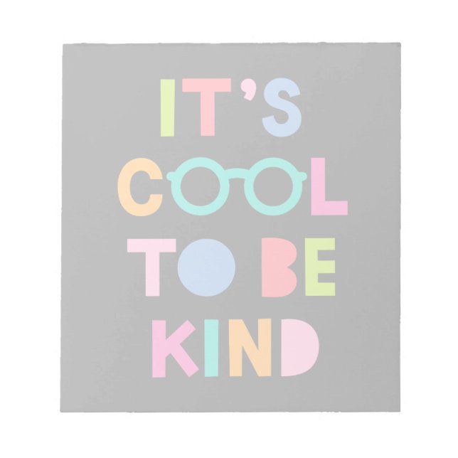 Bloco De Notas É Legal ser gentil (Frente)