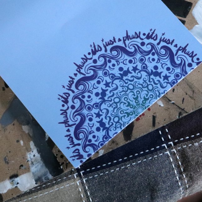 Bloco De Notas É só uma fase da lua, filho da mãe (Criador carregado)