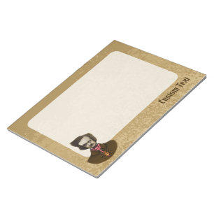 Bloco De Notas Edgar com Inseto Dourado