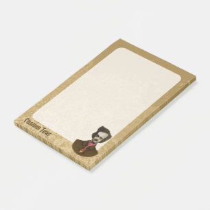Bloco De Notas Edgar com Inseto Dourado