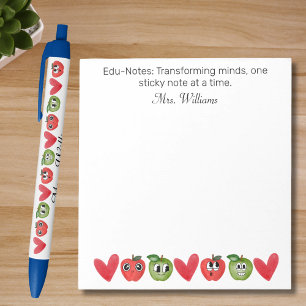 Bloco De Notas Edu-Notes: Transformando Mentes, Apreciação do Pro